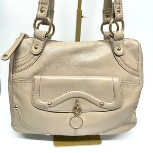 Stone Mountain Women's Shoulder Bag Double Strap‎ Soft Faux Leather Tan Casual